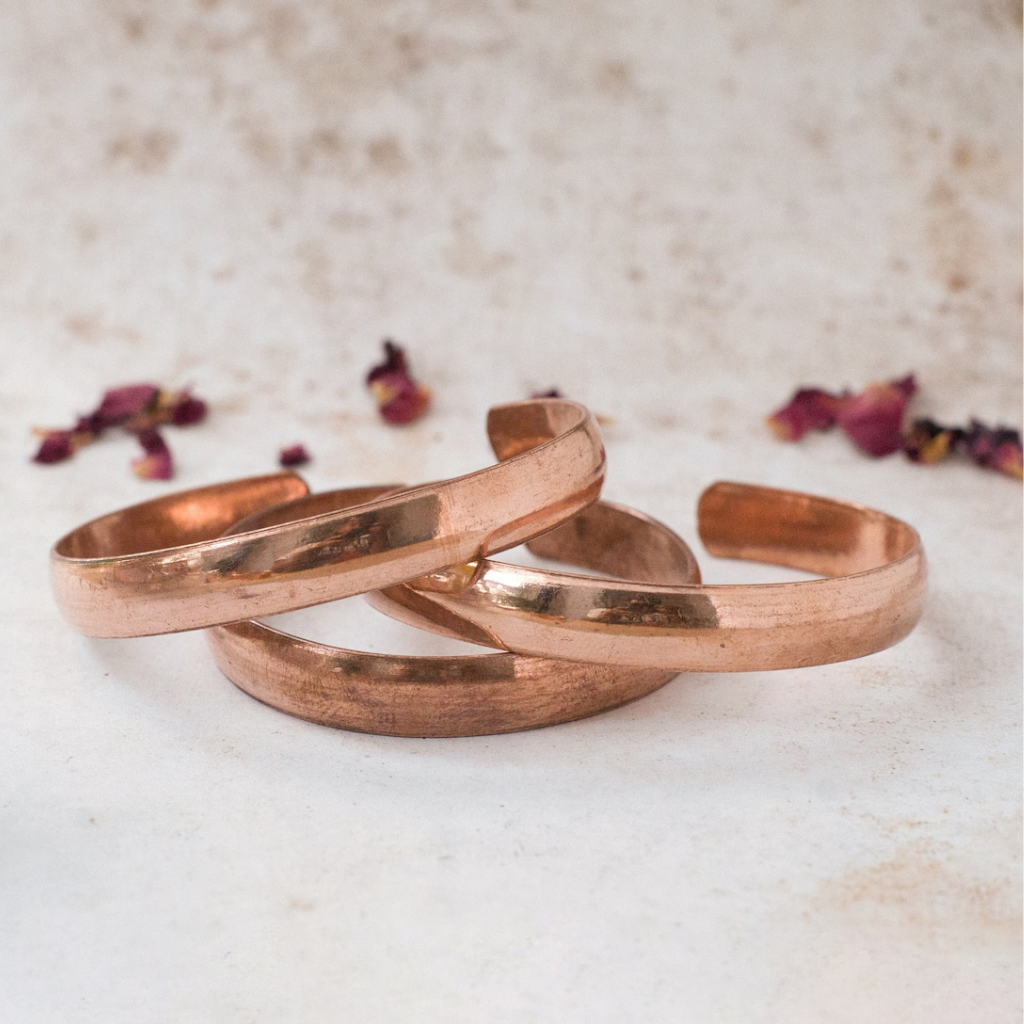 Pure Copper Bracelet for Men & Women Handmade