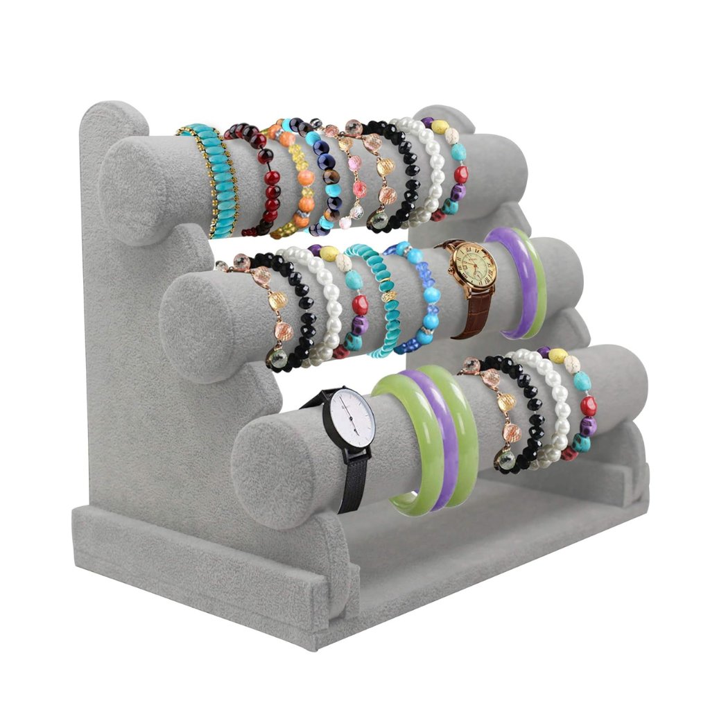 3 tier bracelet holder display stand