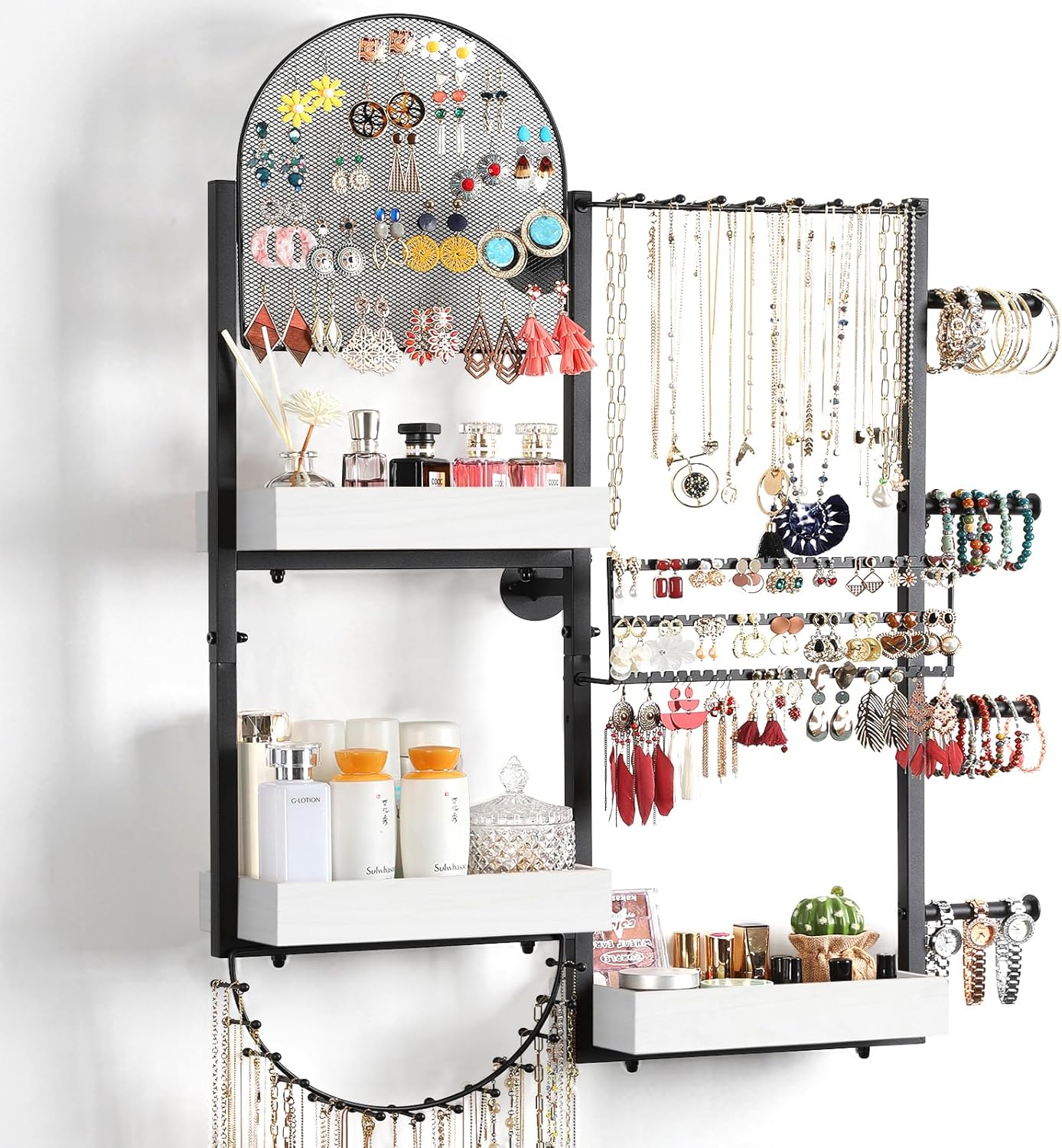 wall hanging jewelry organizer