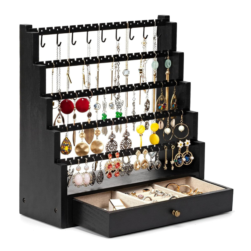 5 layer earring holder