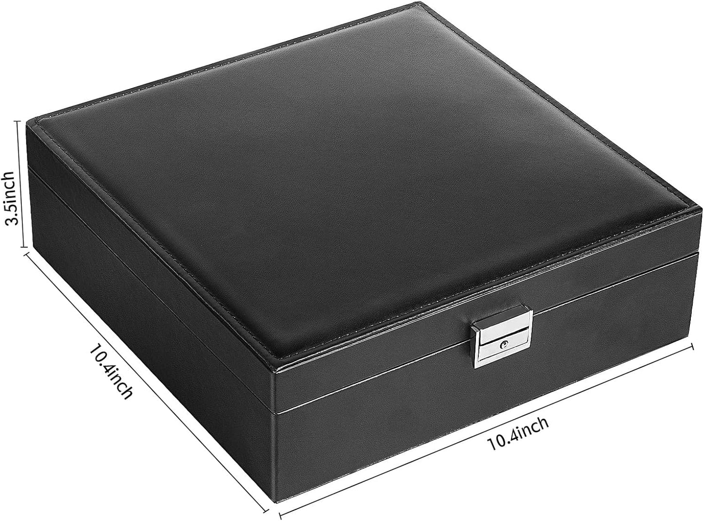 Large Jewelry Organizer Storage Case with Lock