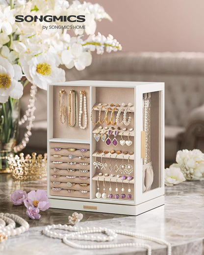 Premium Quality Jewelry Storage Case with 5 Drawers