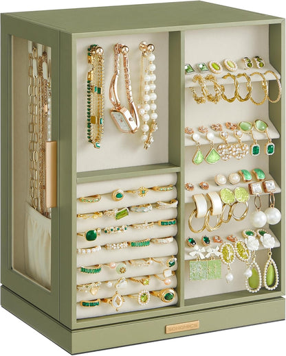 Premium Quality Jewelry Storage Case with 5 Drawers