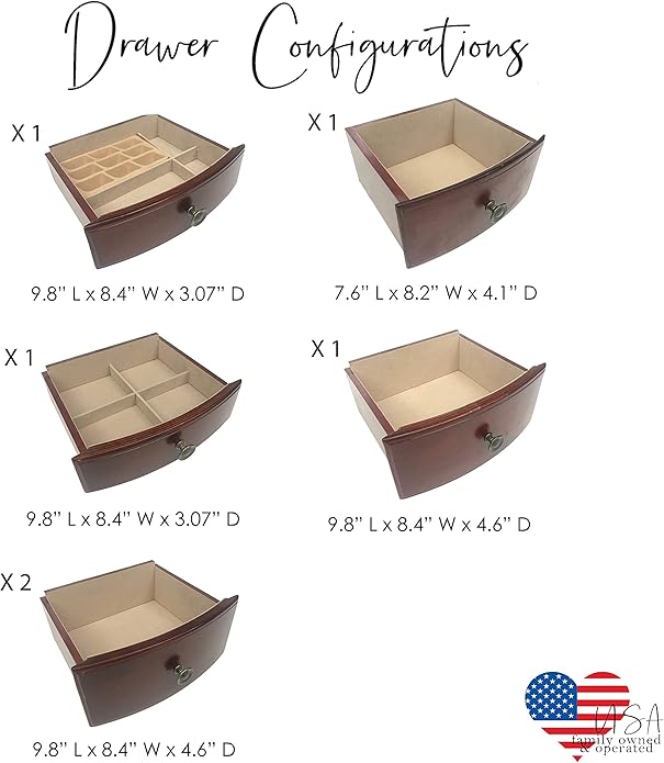 Jewelry Armoire Standing Jewelry Organizer with Mirror