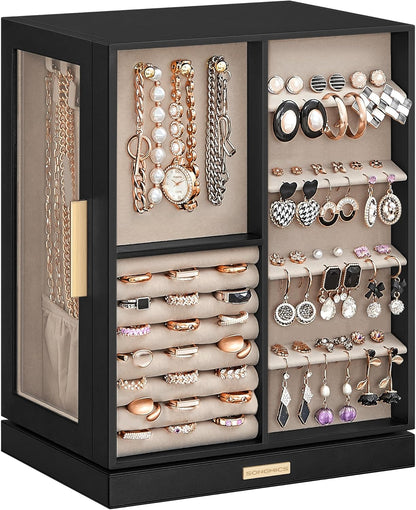 Rotating Jewelry Storage Case