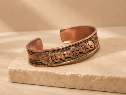 handmade copper cuff bracelet 
