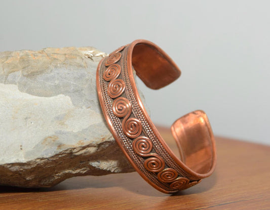 copper bangle handmade