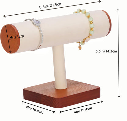 Premium T-Bar Bracelet Watch Holder Stand