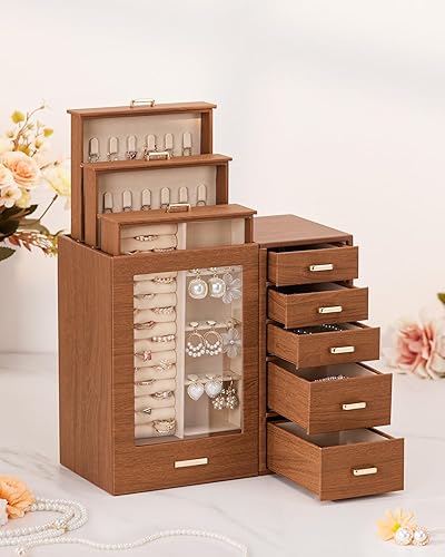 jewelry box organizer with drawers