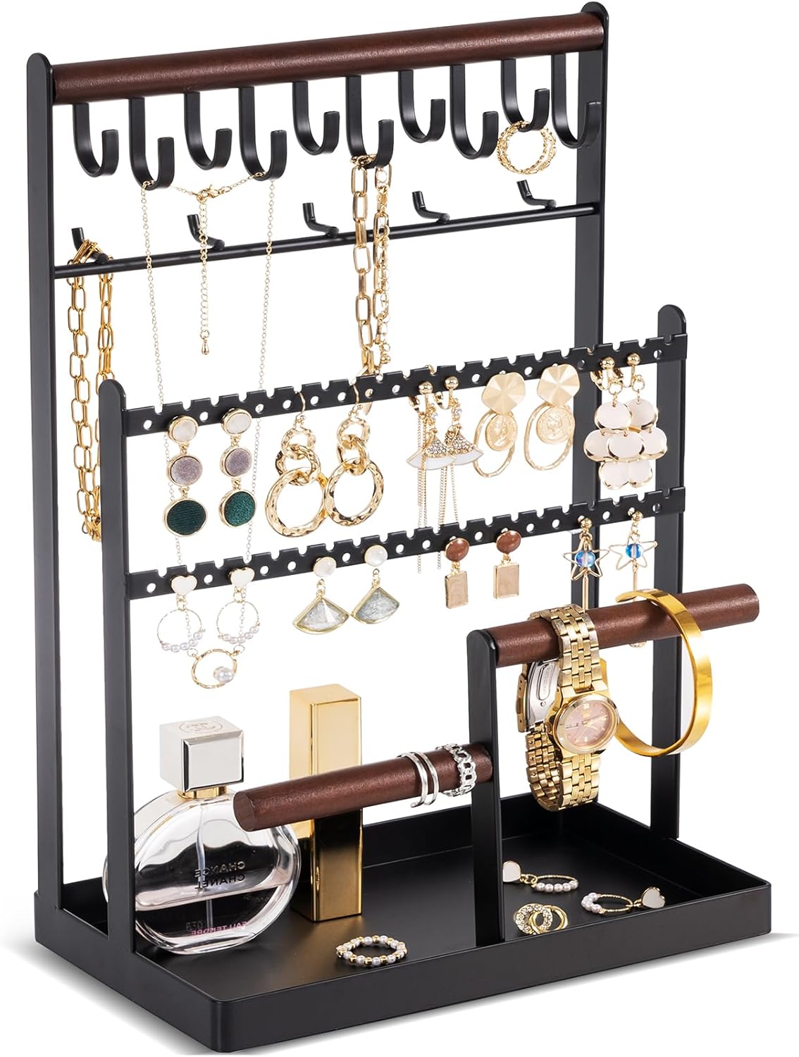 metal jewelry holder stand