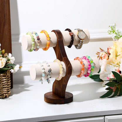Wooden Watch Stand Organizer
