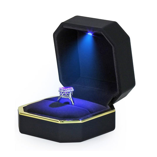 Engagement Wedding Luxury Ring Box with LED Light (Copy)